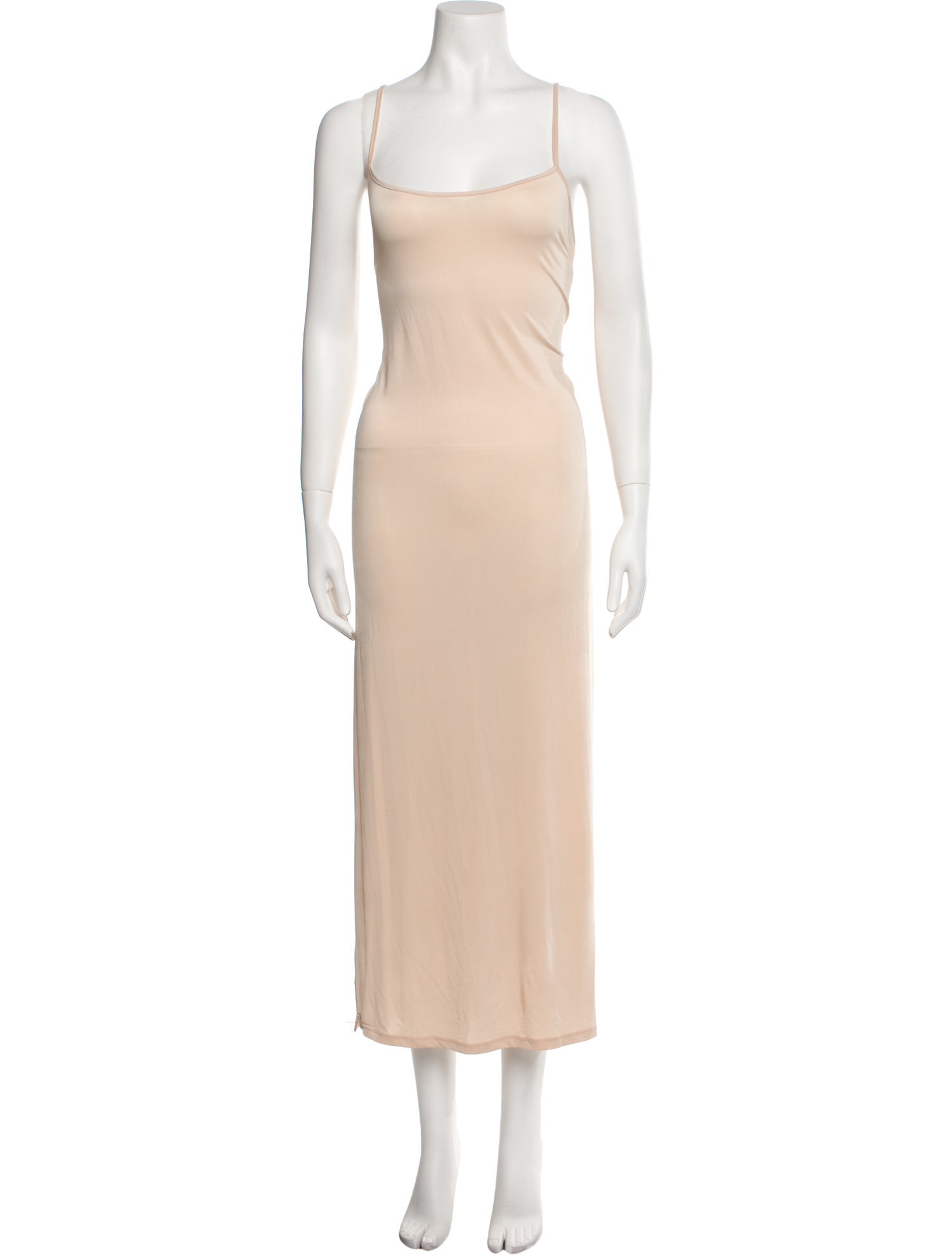 TWINSET Scoop Neck Long Dress