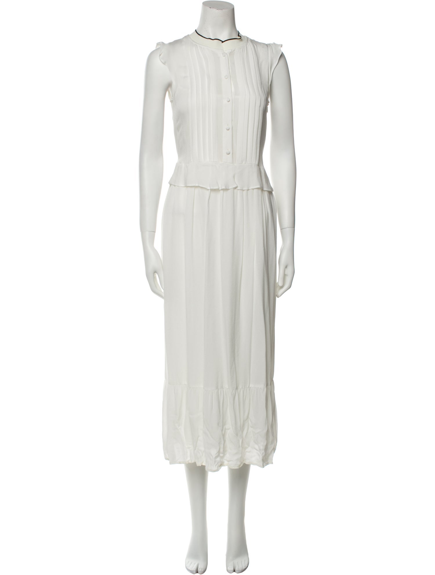 TWINSET Crew Neck Long Dress