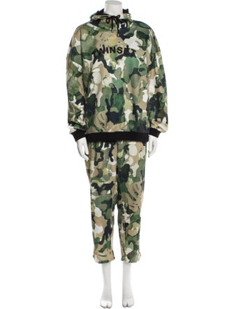 TWINSET Printed Pant Set