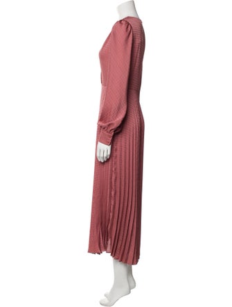 TWINSET V-Neck Long Dress