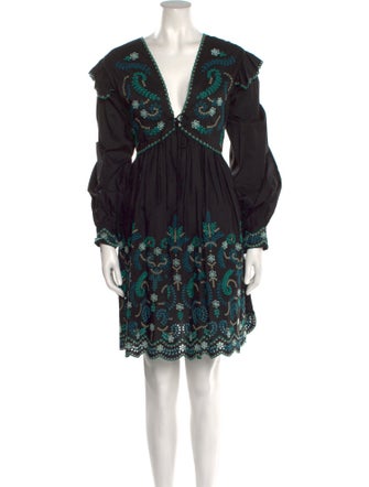 TWINSET Floral Print Knee-Length Dress