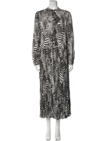 Twinset Dresses Animal Print Long Dress Us4, It40 | S