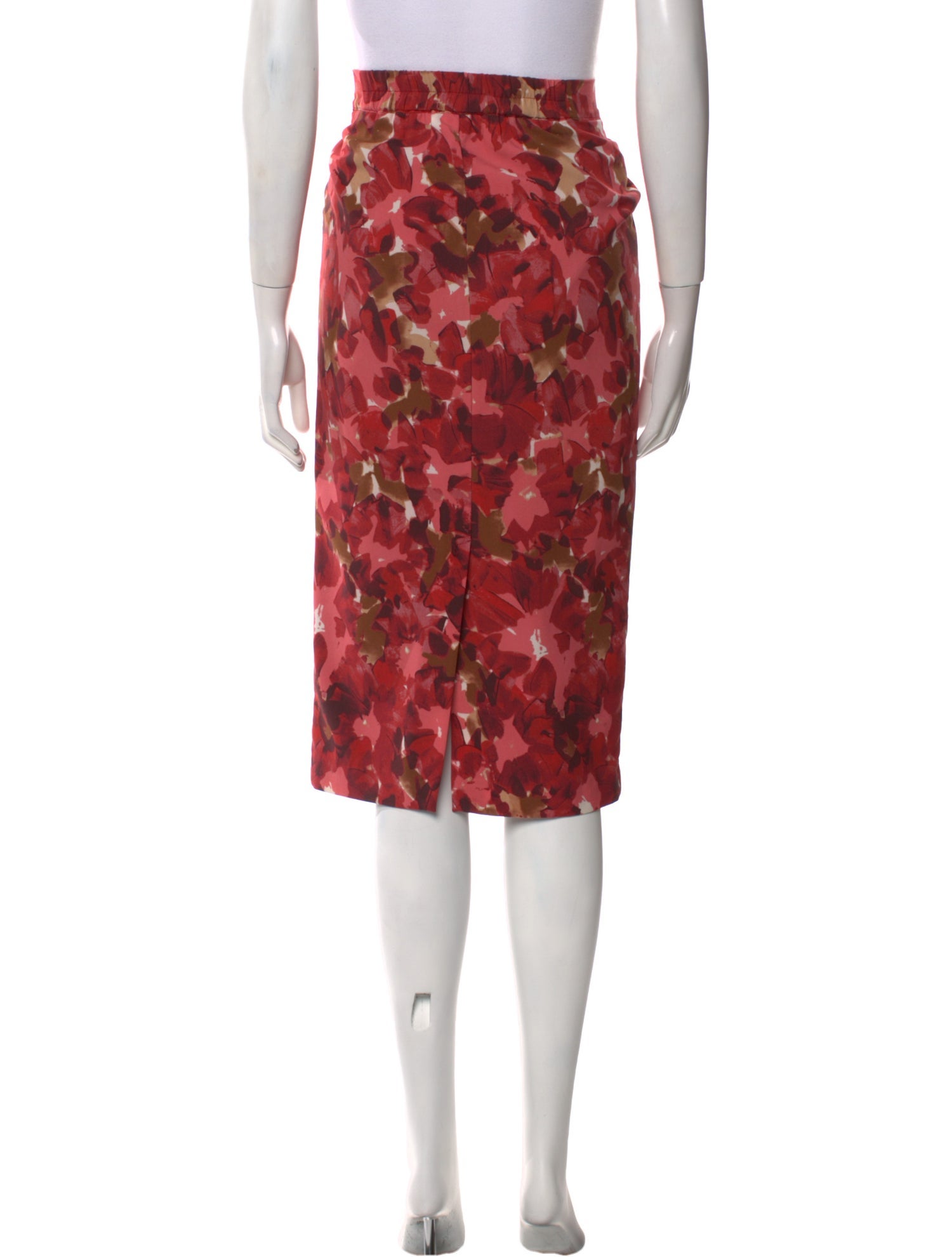 TWINSET Floral Print Knee-Length Skirt