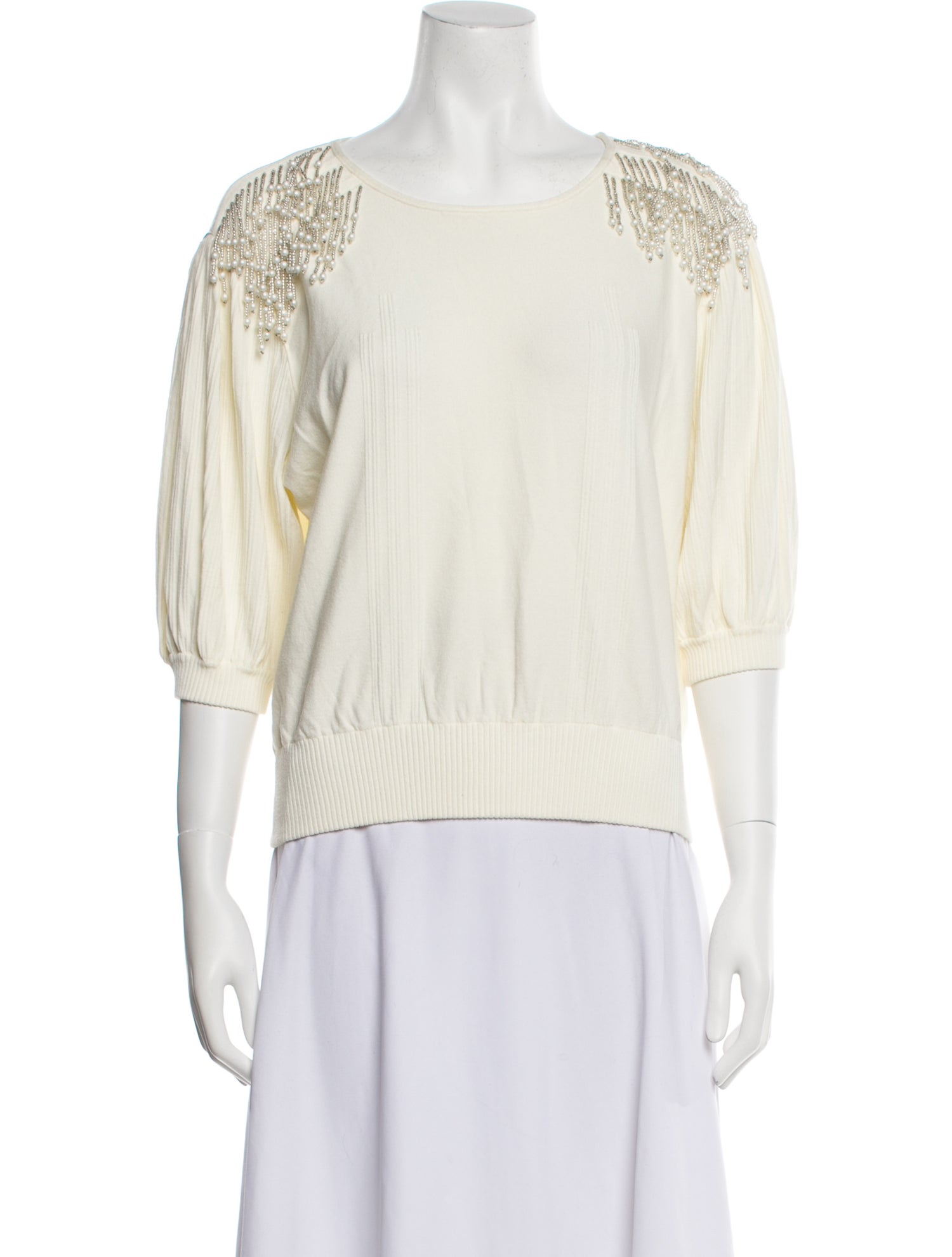 TWINSET Scoop Neck Sweater