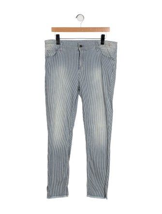TWINSET Mid-Rise Straight Leg Jeans