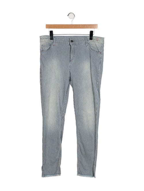TWINSET Mid-Rise Straight Leg Jeans