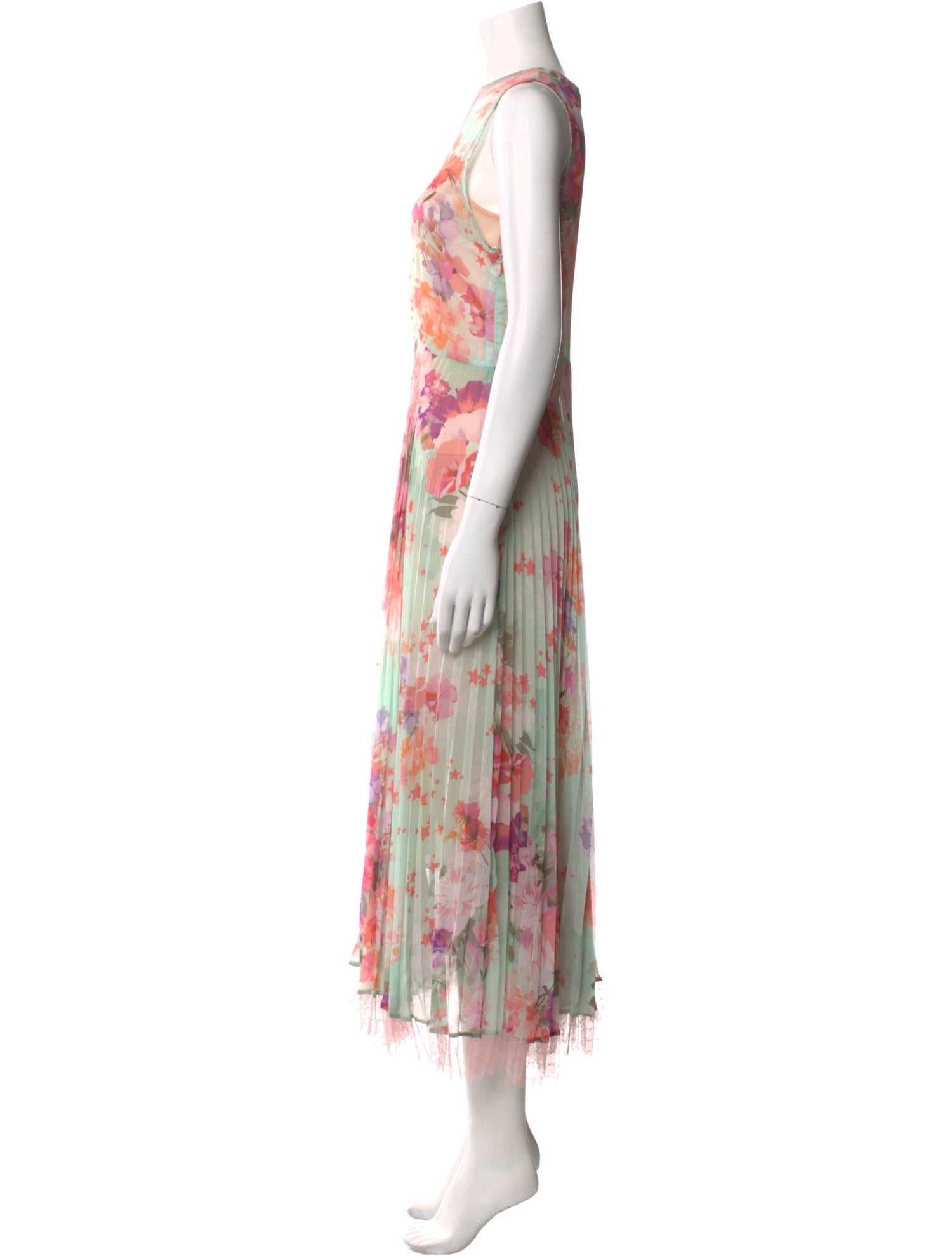 TWINSET Printed Long Dress