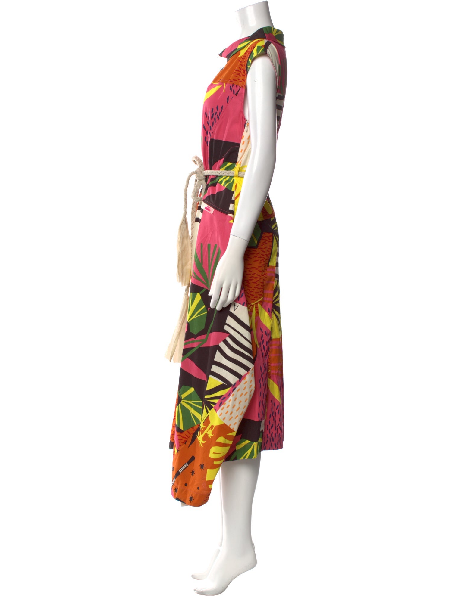 TWINSET Printed Long Dress