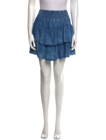 Twinset Skirts Pleated Accents Mini Skirt XL