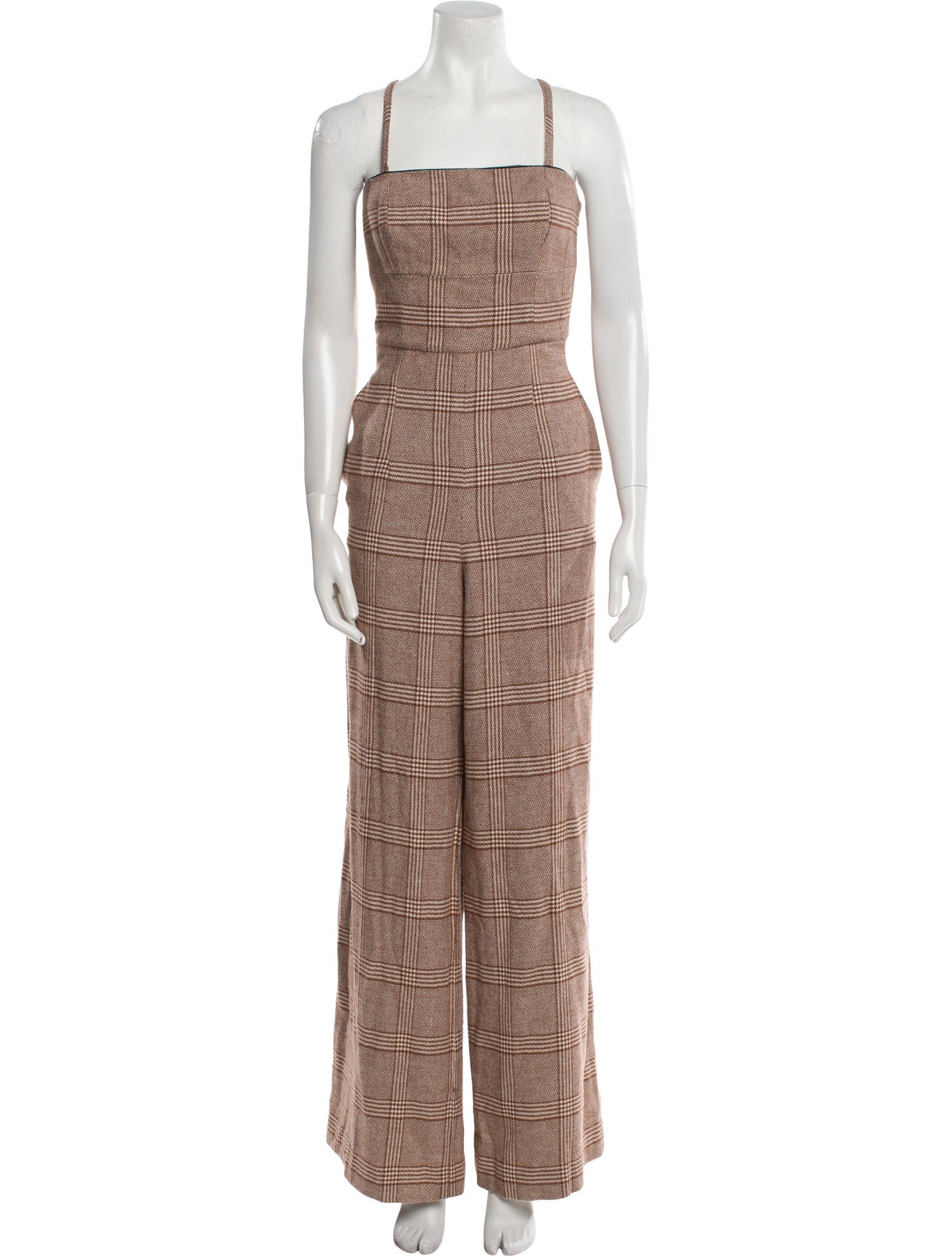 TWINSET Wool Printed Jumpsuit