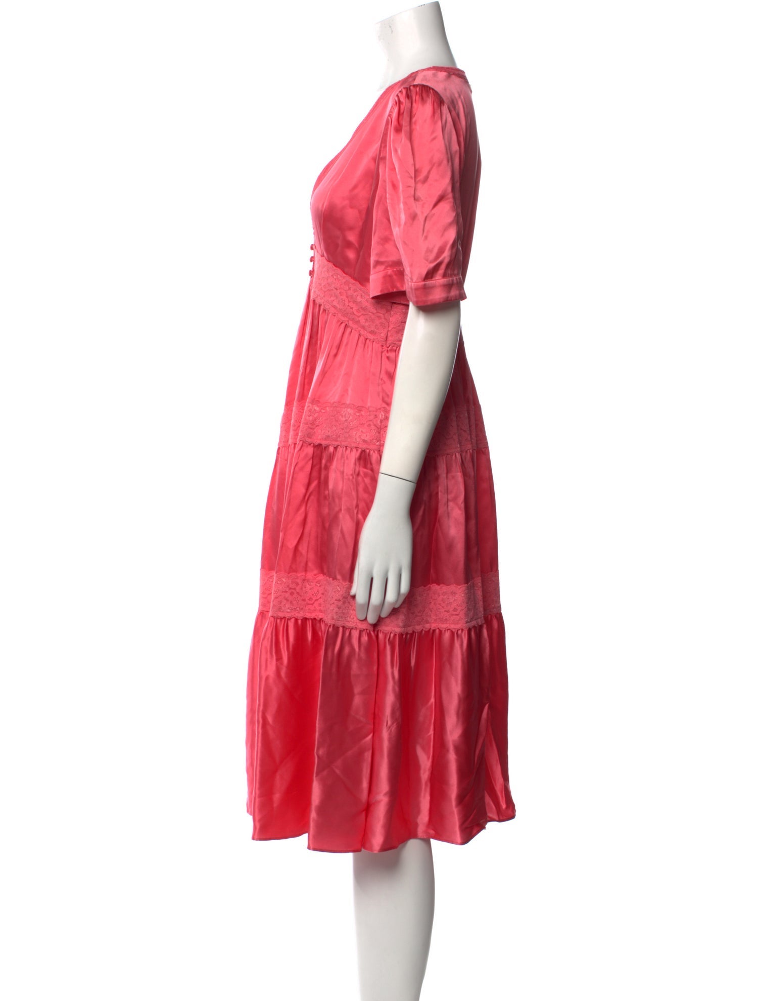 TWINSET V-Neck Knee-Length Dress