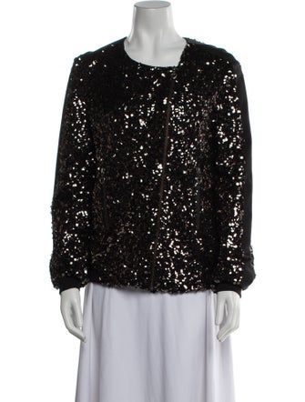 TWINSET Sequin Patterned Evening Jacket