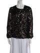 TWINSET Sequin Patterned Evening Jacket