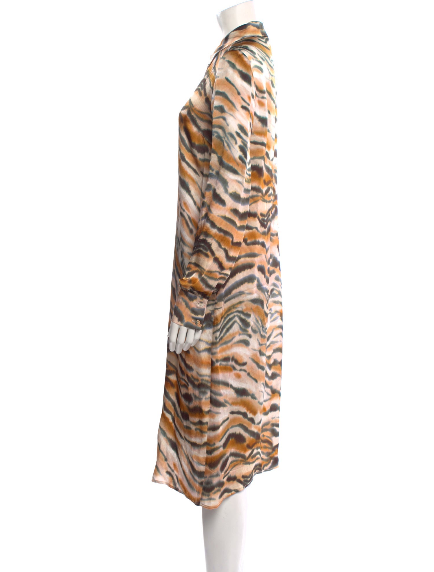 TWINSET Animal Print Knee-Length Dress