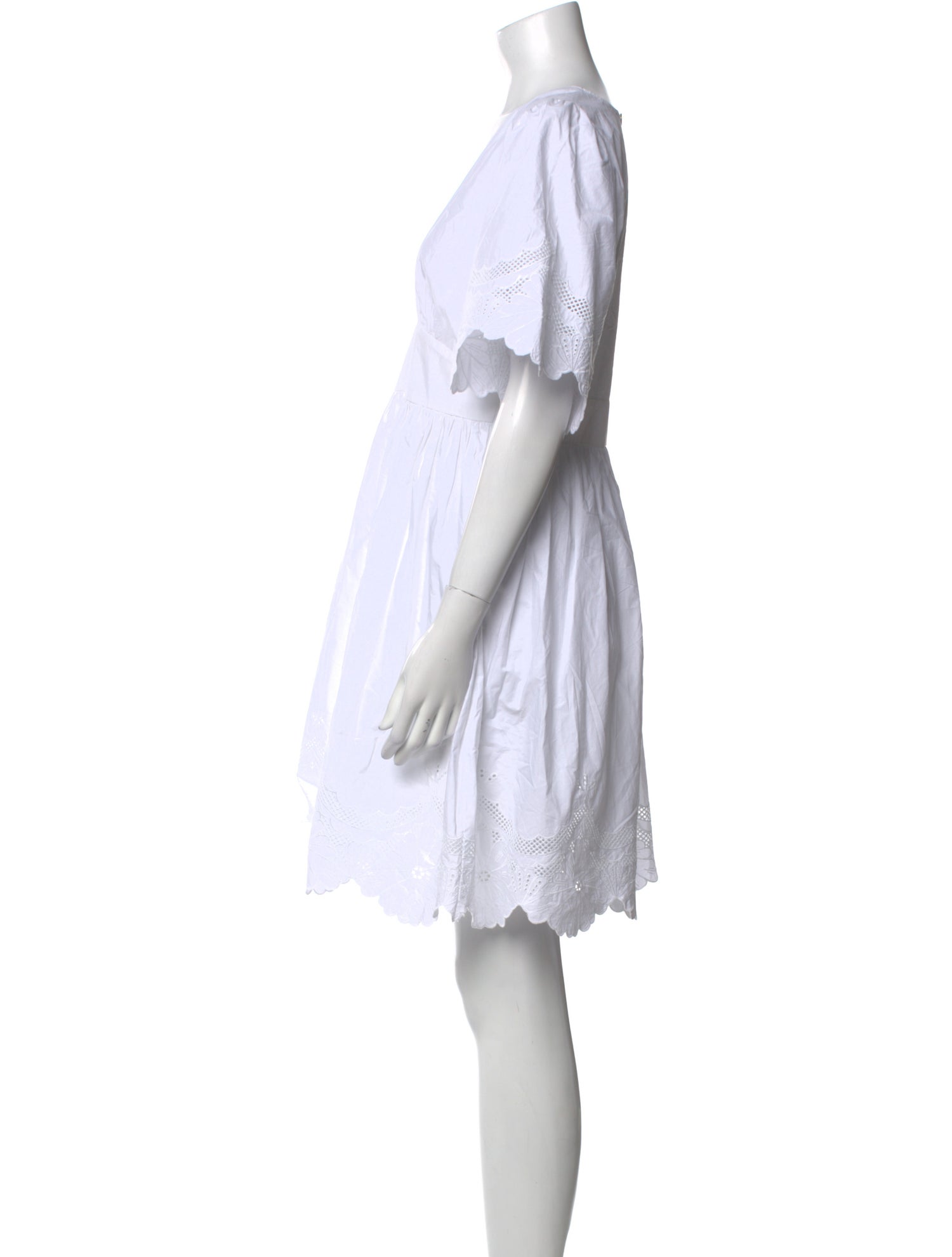 TWINSET V-Neck Mini Dress