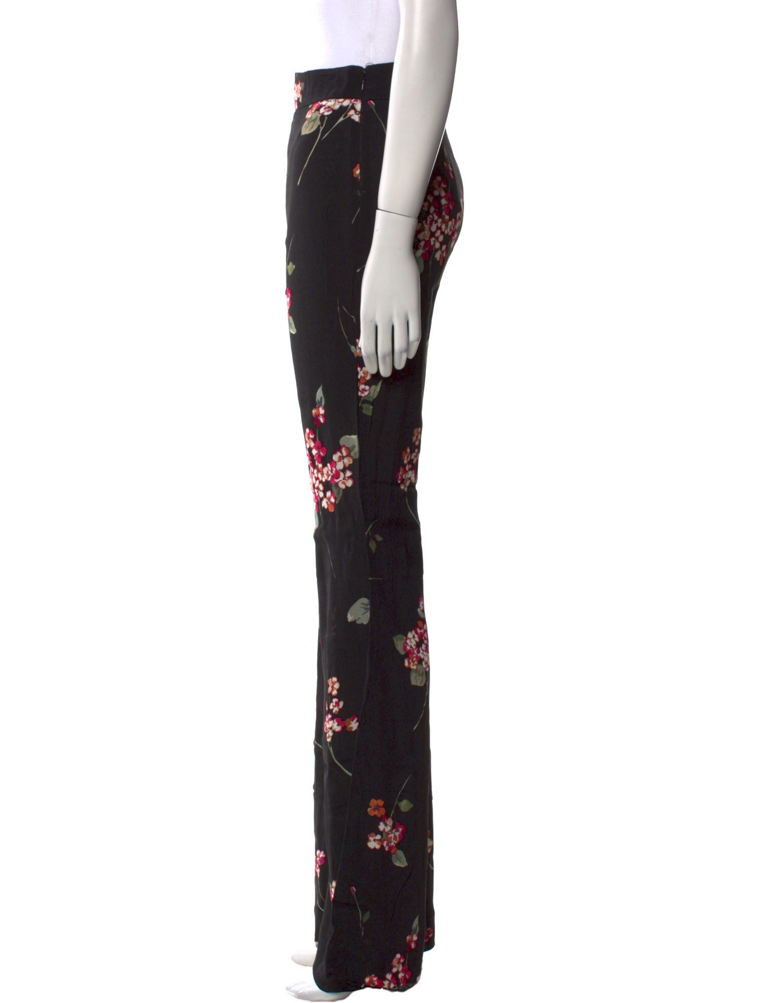 TWINSET Floral Print Wide Leg Pants