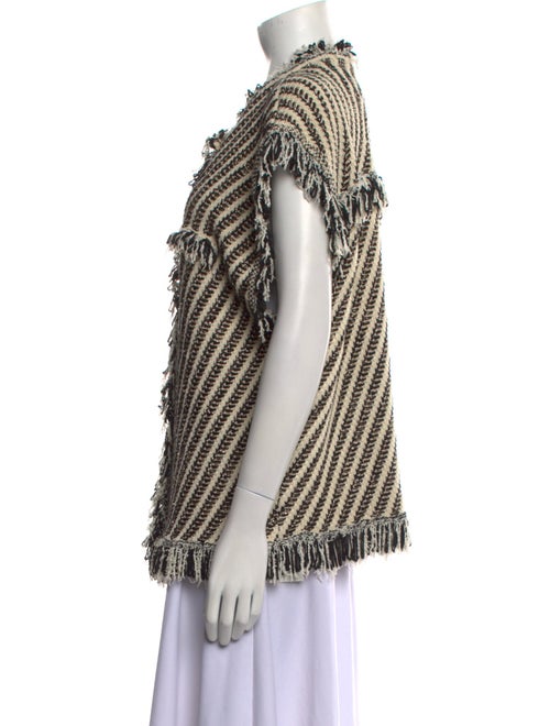 TWINSET Striped Scoop Neck Sweater