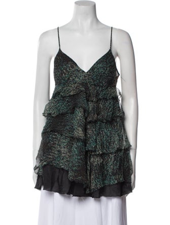 TWINSET Silk Printed Tunic