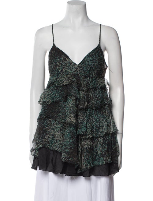 TWINSET Silk Printed Tunic