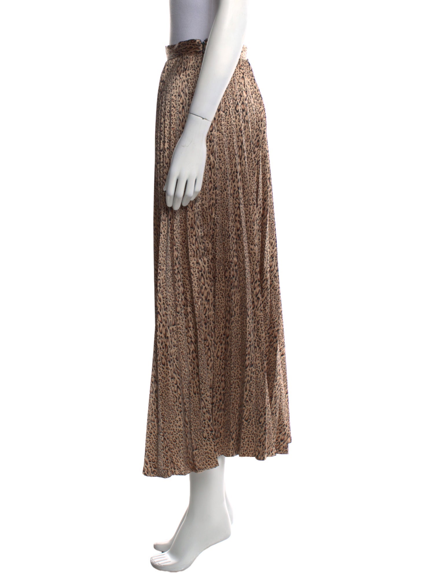 TWINSET Animal Print Midi Length Skirt