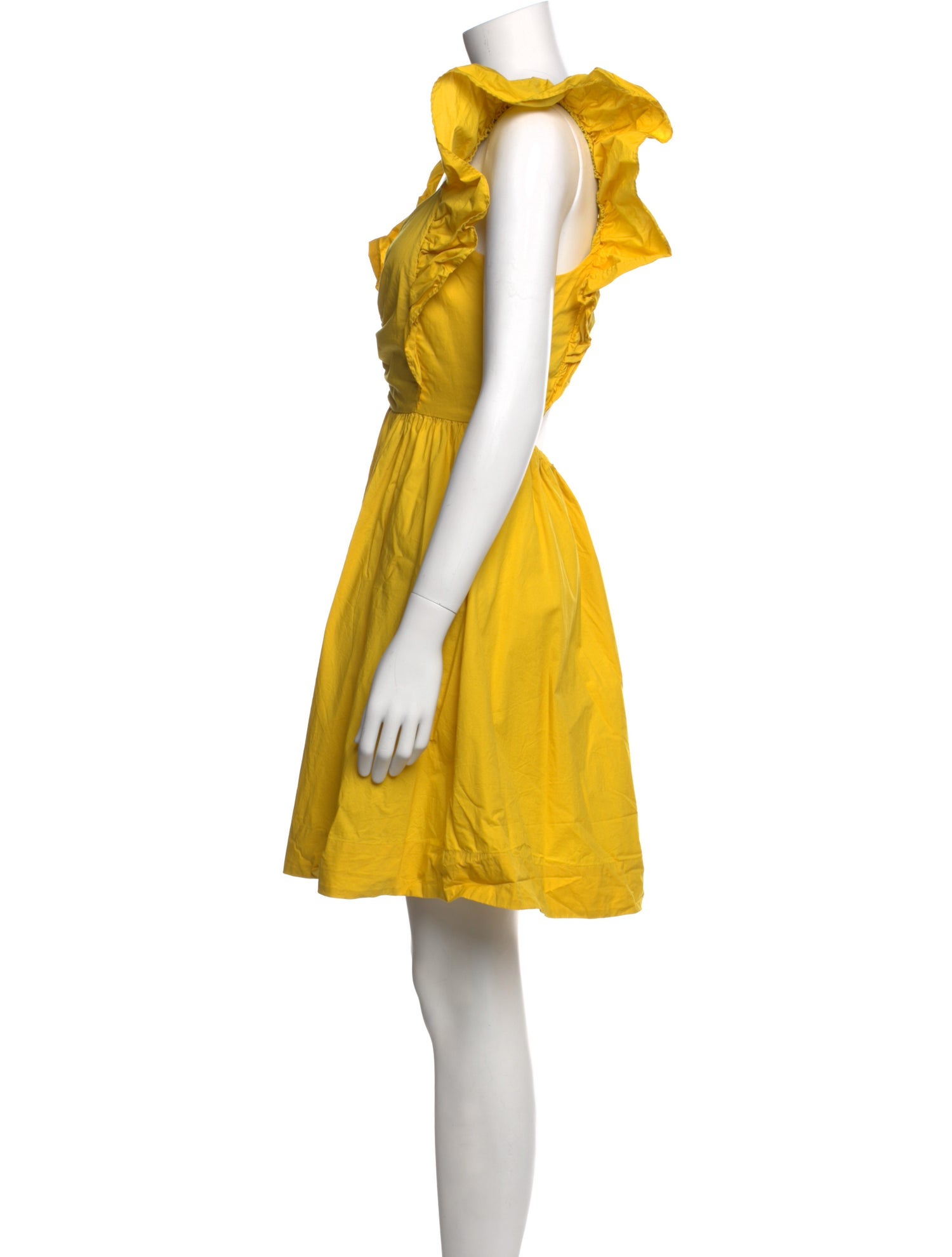 TWINSET Square Neckline Knee-Length Dress