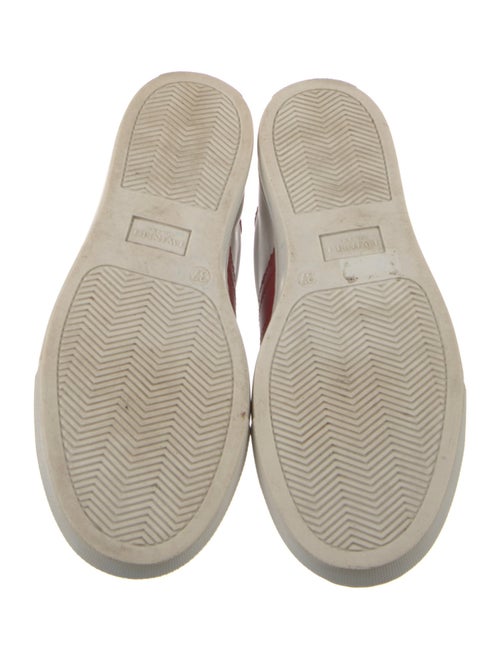 TWINSET Leather Colorblock Pattern Sneakers