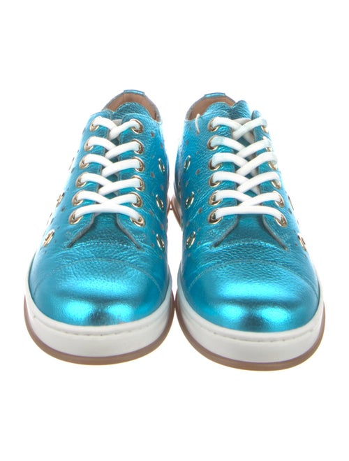 TWINSET Leather Printed Sneakers