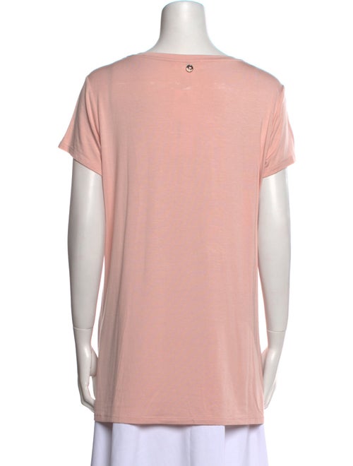 TWINSET Graphic Print Scoop Neck T-Shirt