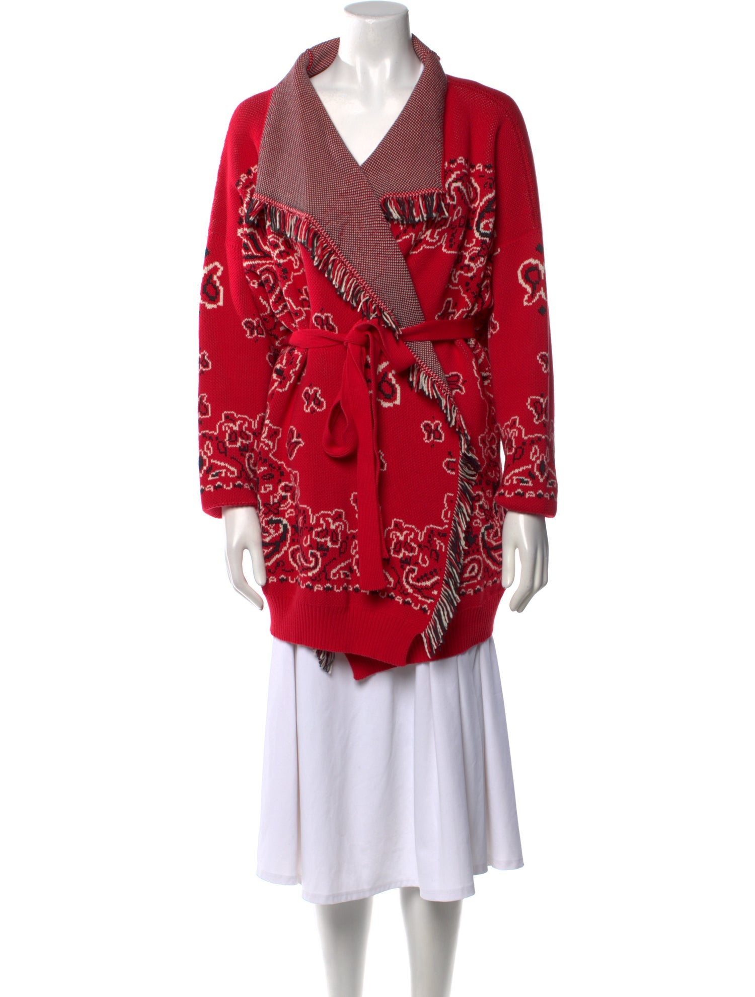 TWINSET Cashmere Printed Sweater w/ Tags