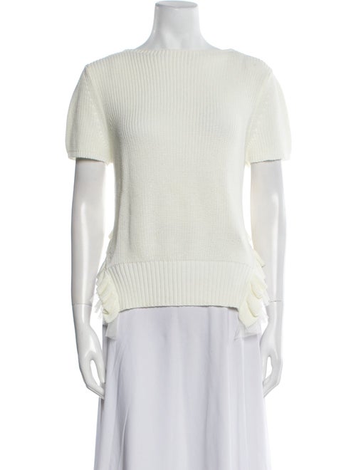 TWINSET Bateau Neckline Sweater