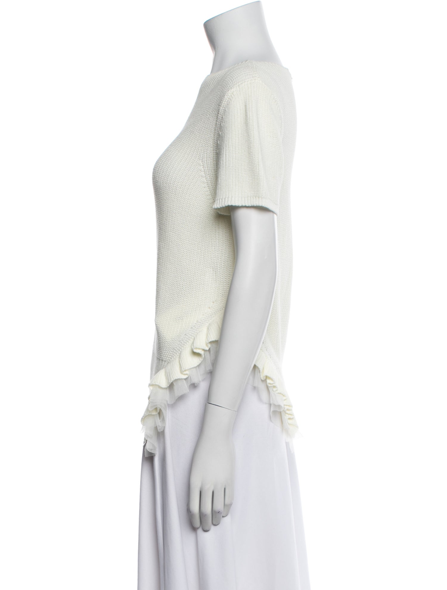 TWINSET Bateau Neckline Sweater