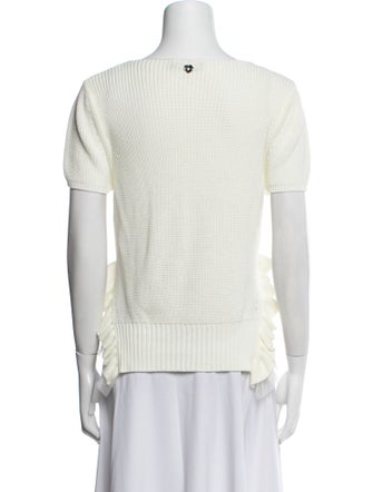 TWINSET Bateau Neckline Sweater