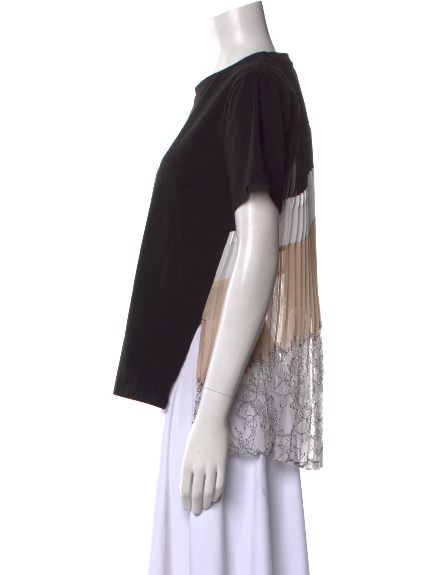 TWINSET Crew Neck Short Sleeve T-Shirt