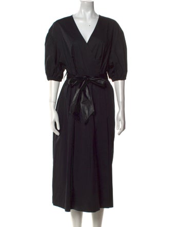 TWINSET V-Neck Long Dress