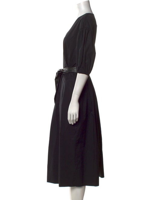 TWINSET V-Neck Long Dress
