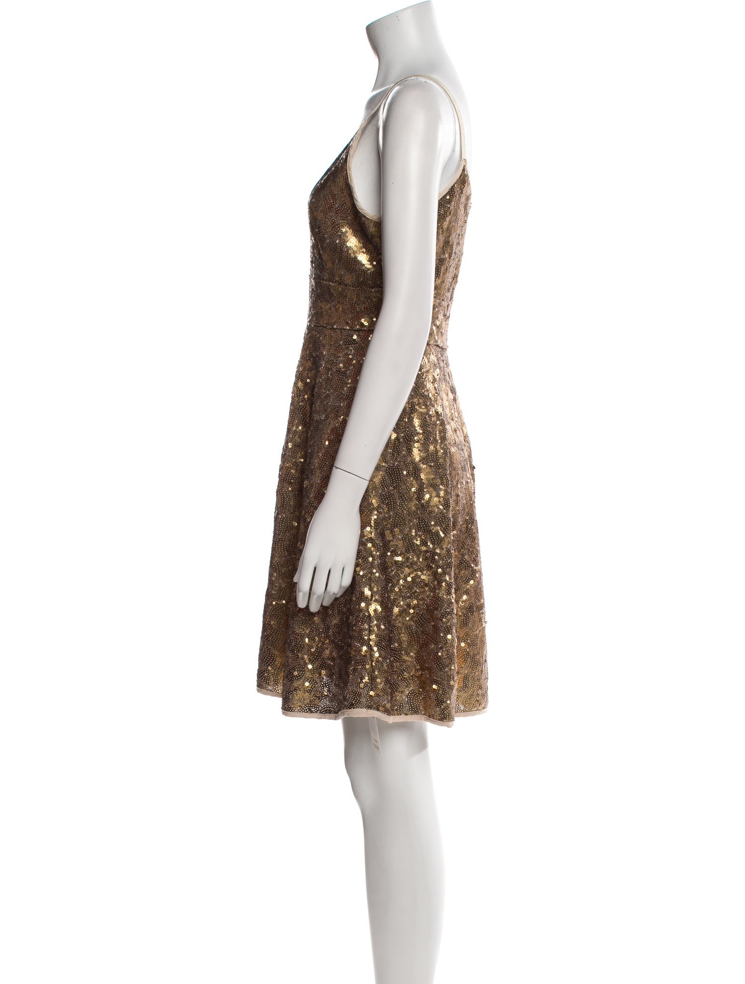 TWINSET V-Neck Mini Dress