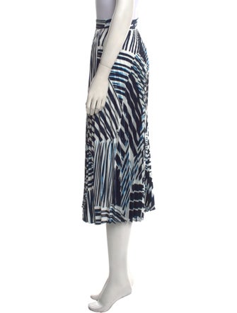 TWINSET Striped Midi Length Skirt