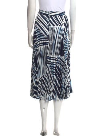 TWINSET Striped Midi Length Skirt