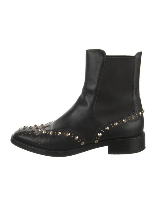 TWINSET Leather Chelsea Boots