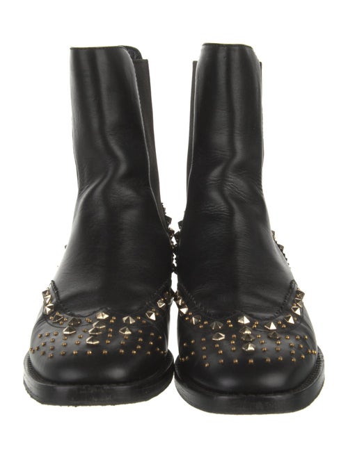 TWINSET Leather Chelsea Boots