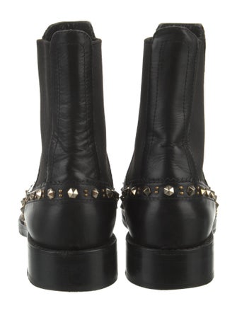 TWINSET Leather Chelsea Boots