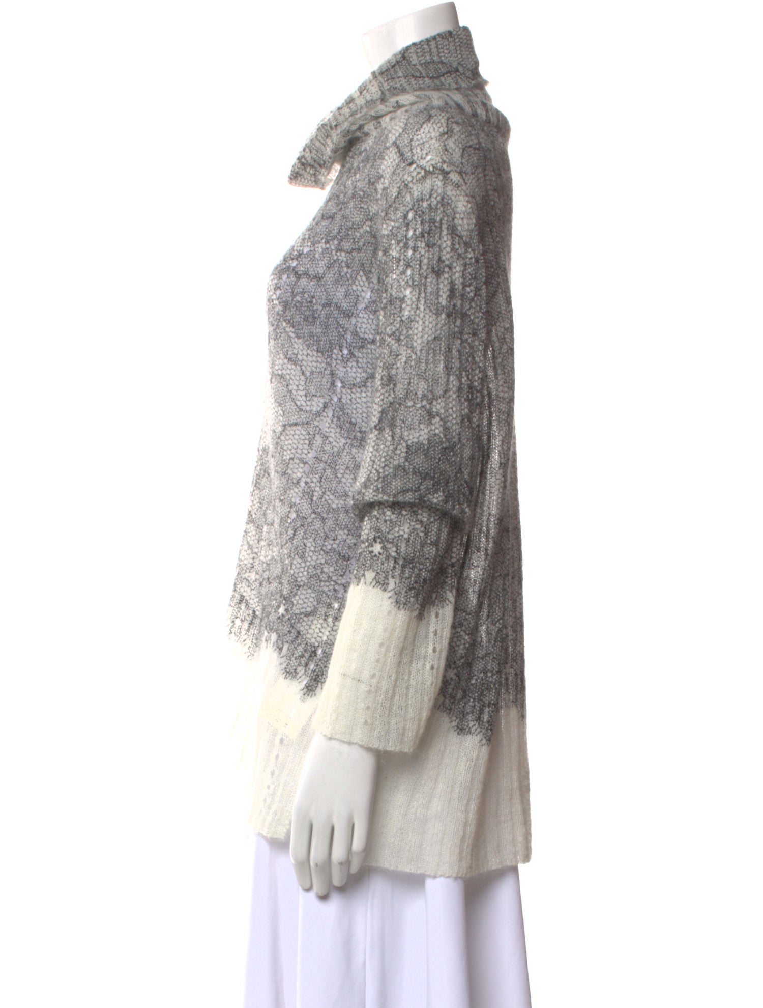 TWINSET Nylon Printed Sweater