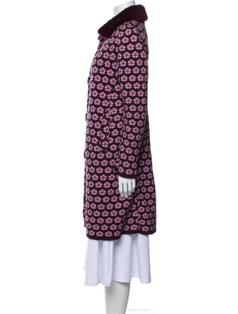 TWINSET Wool Floral Print Jacket