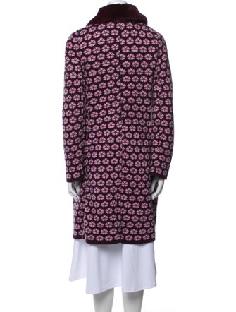 TWINSET Wool Floral Print Jacket