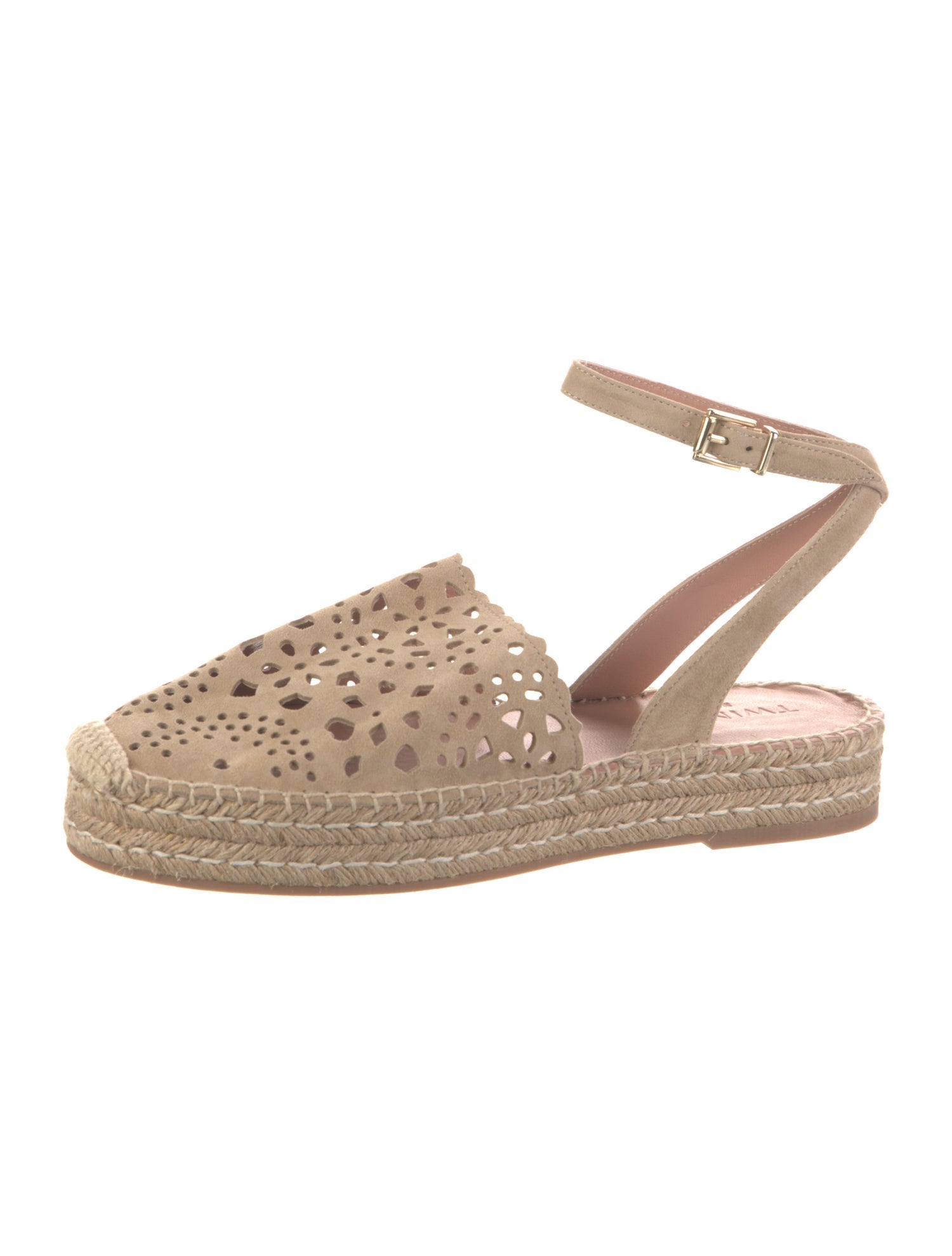 TWINSET Suede Espadrilles