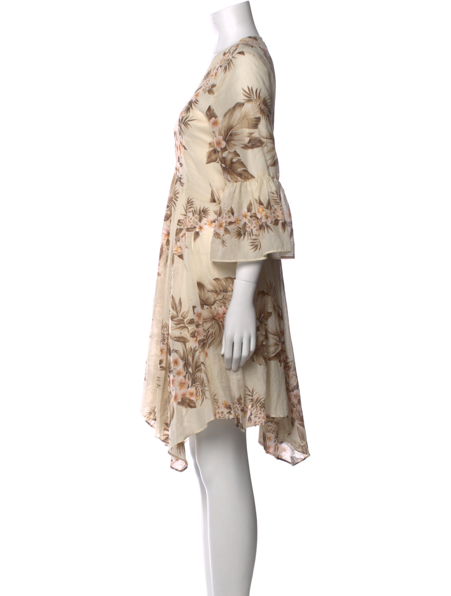 TWINSET Floral Print Knee-Length Dress