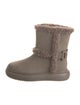 TWINSET Suede Rain Boots