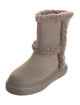 TWINSET Suede Rain Boots