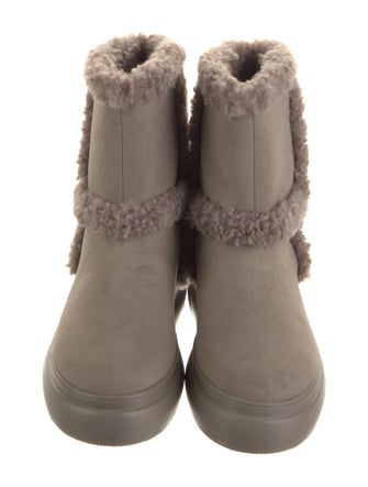 TWINSET Suede Rain Boots