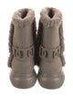 TWINSET Suede Rain Boots